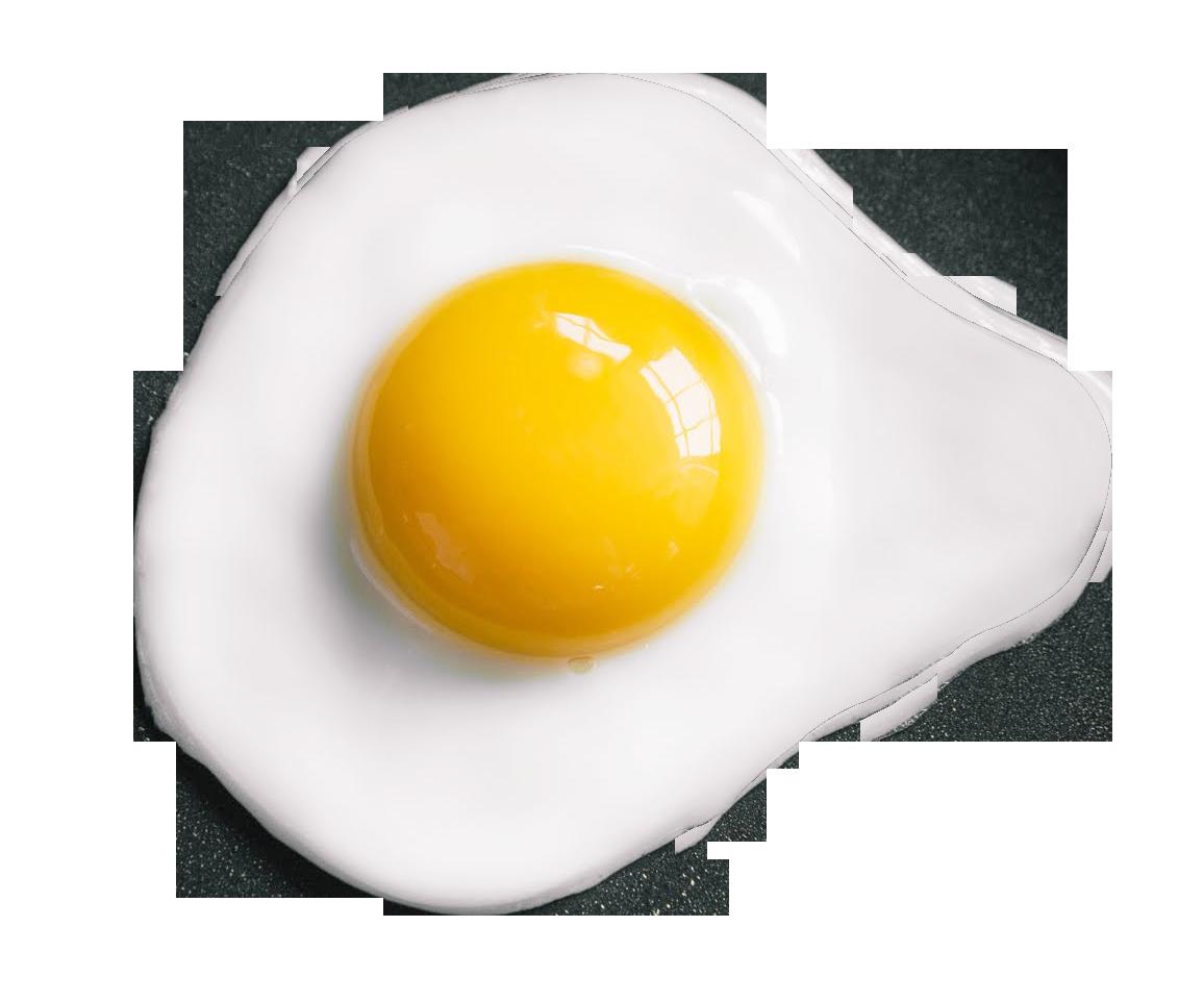 Download Fried Egg Half Free Transparent Image HQ HQ PNG Image