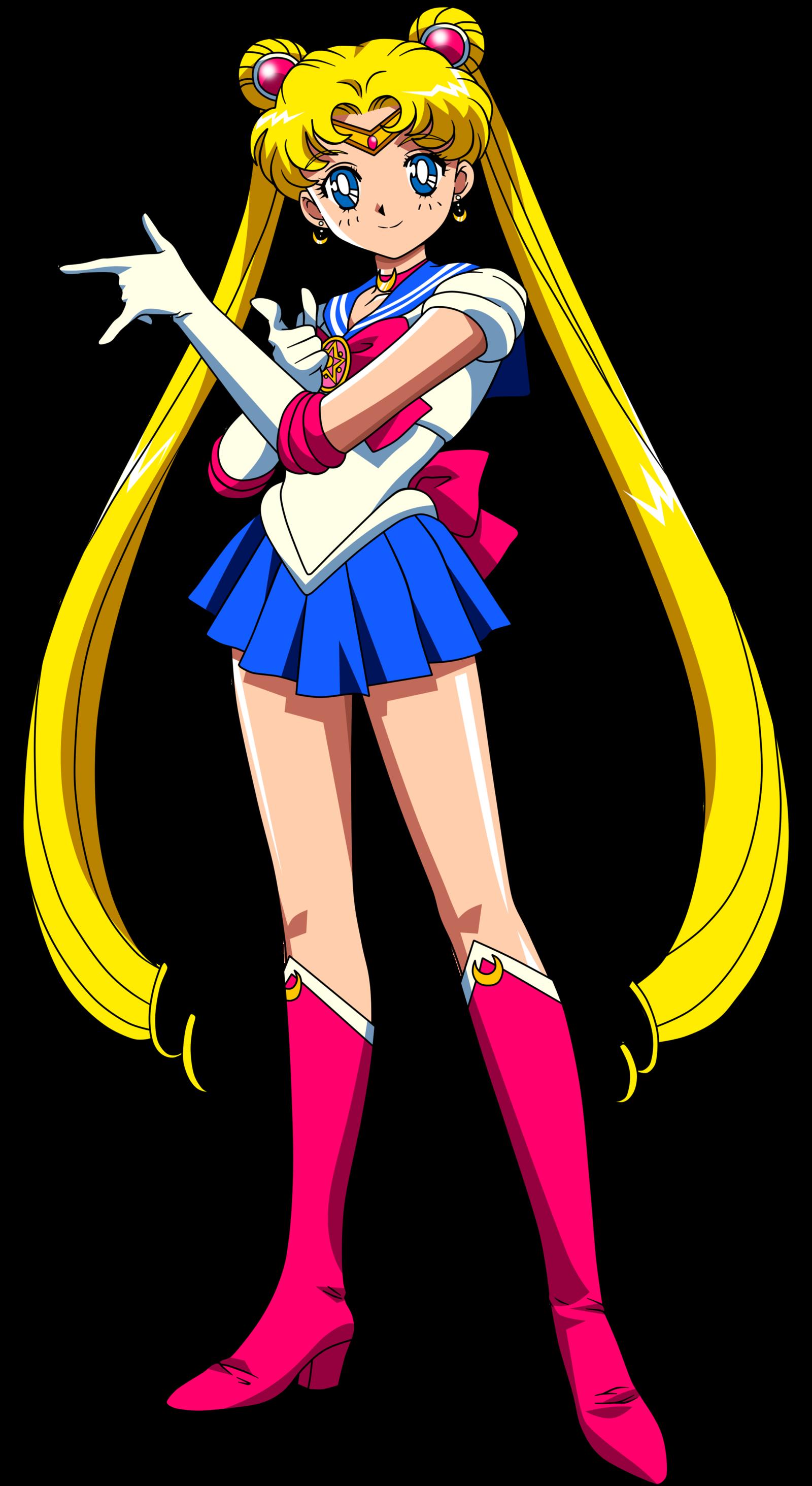 sailor moon transparent background