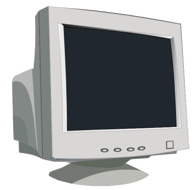 computer monitor clip art