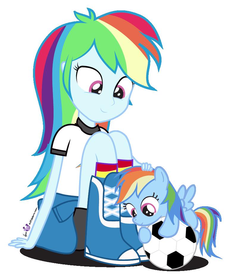 Download Rainbow Dash Equestria Girls Clipart HQ PNG Image