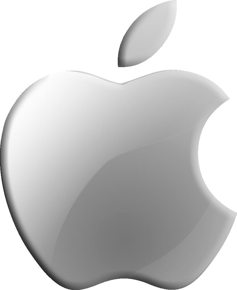 apple logo transparent background