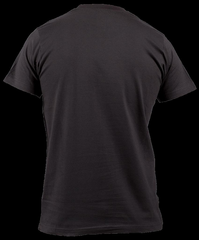 blank black t shirt png