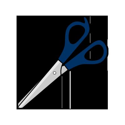 Blue Scissors PNG Clip Art - Best WEB Clipart