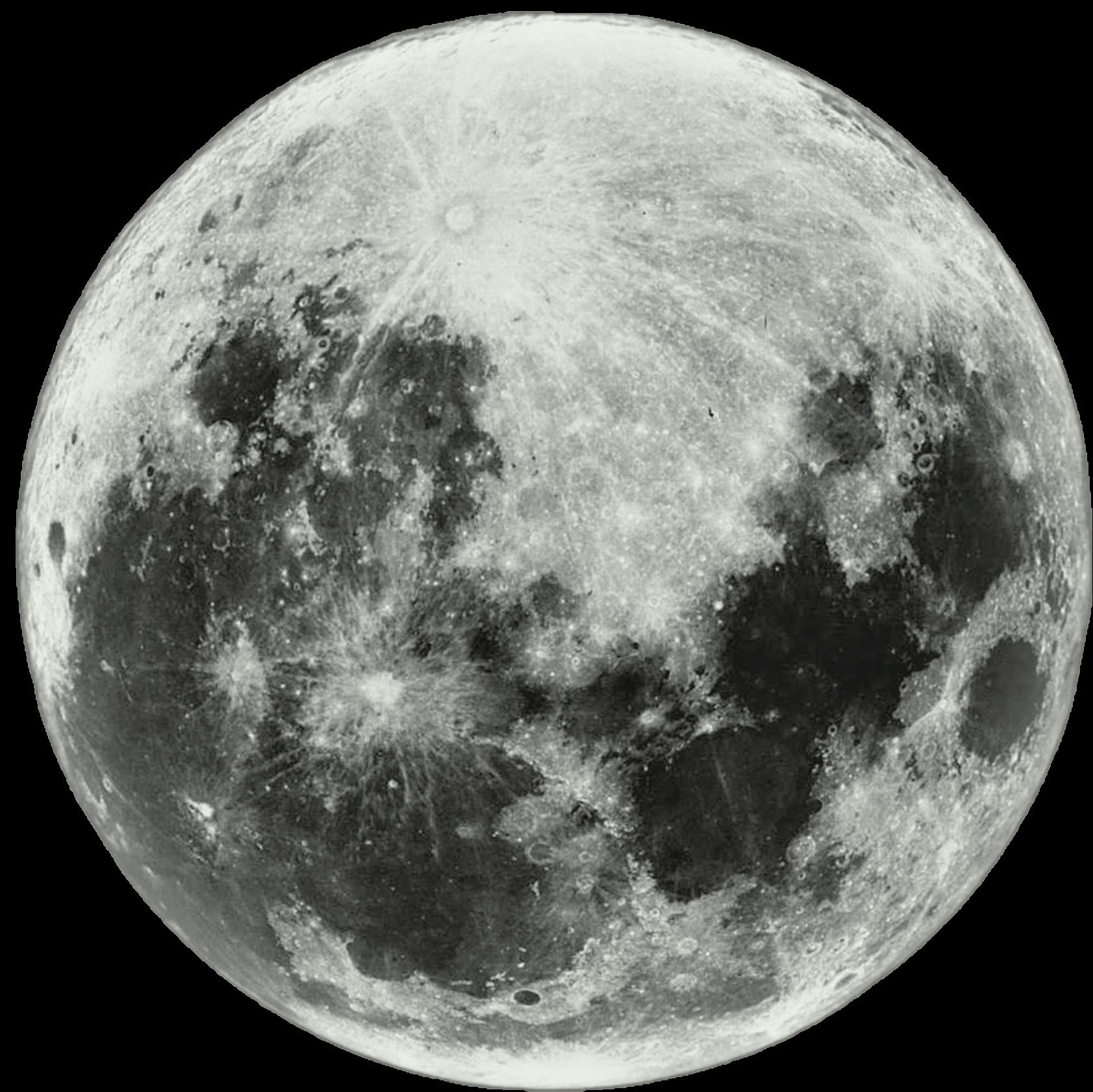 Moon PNG transparent image download, size: 2000x1955px