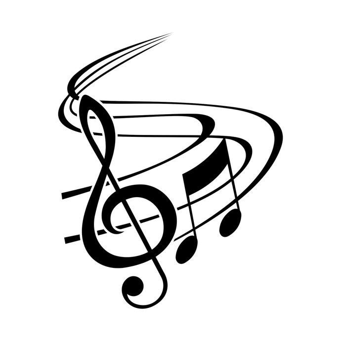 musical notes wallpaper border png