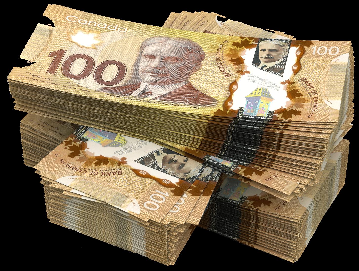 canadian cash png