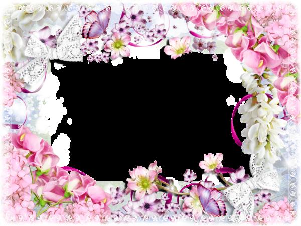 Flower Background Frame png download - 8000*4081 - Free Transparent Picture  Frames png Download. - CleanPNG / KissPNG