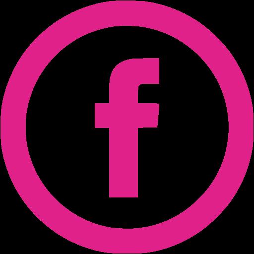 pink facebook icon