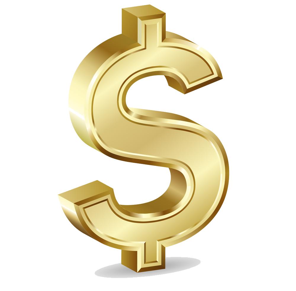 dollar sign transparent