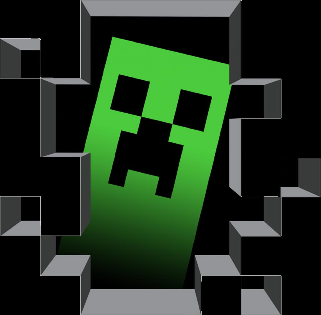 Minecraft's Two-Faced Creeper: Free PNG Sticker