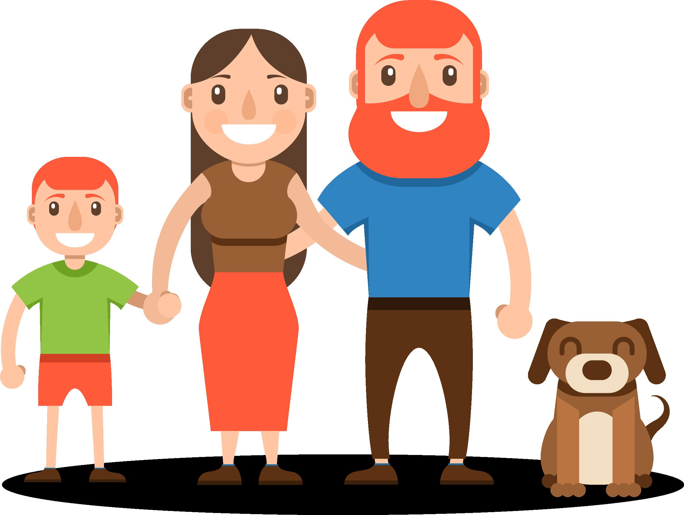 Download Art Behavior Family Animation Human Cartoon HQ PNG Image |  FreePNGImg