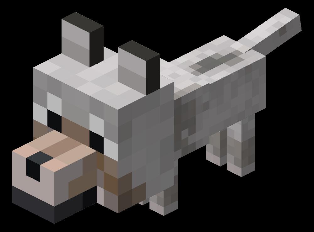 minecraft baby wolf