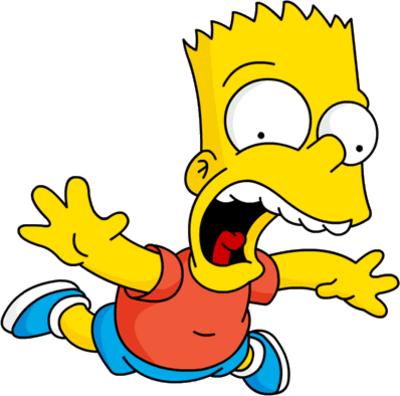 Bart Simpson Homer Simpson Desktop PNG - Free Download