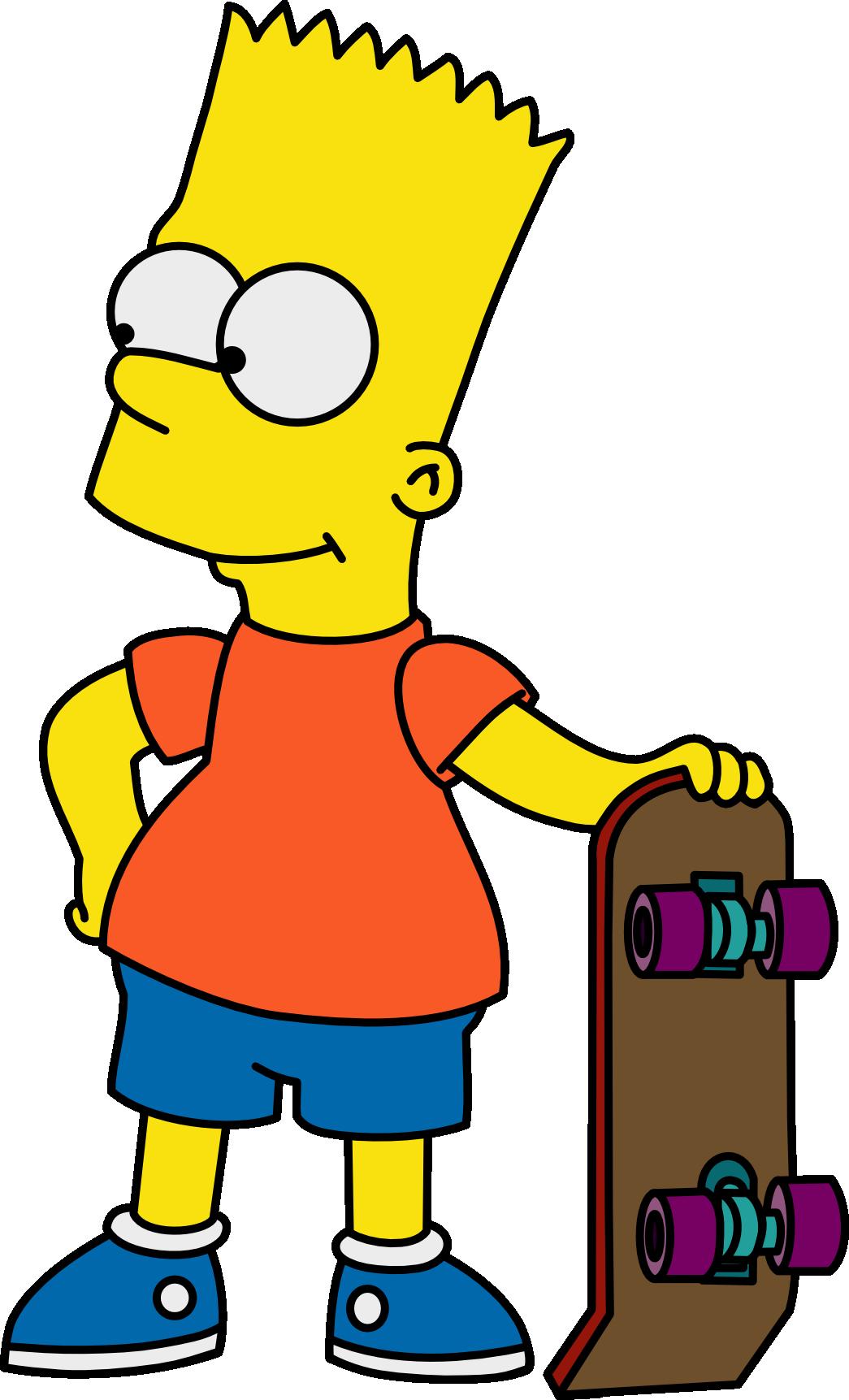 Aesthetic Bart Simpson Png, Transparent Png , Transparent Png