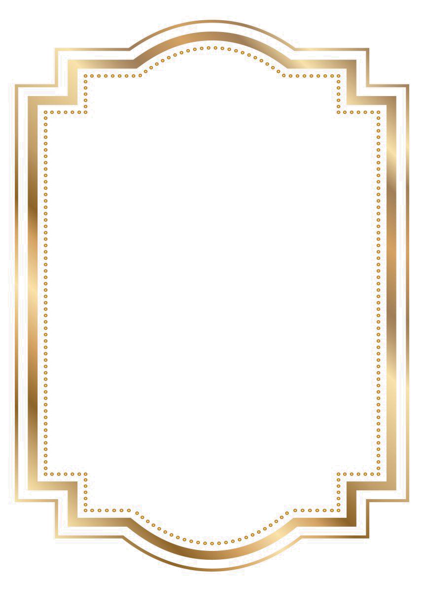 gold frame border png