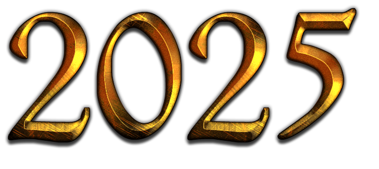 Happy New Year 2025 Exciting Night PNG Image