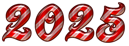 Happy New Year 2025 Stardust PNG Image