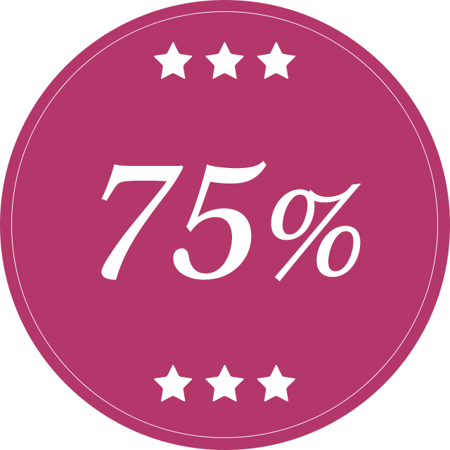 75 percent Off Png Image PNG Image