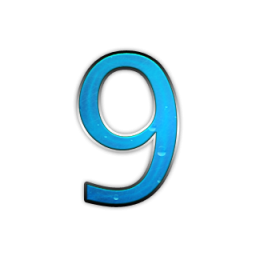 Number 9 PNG Image