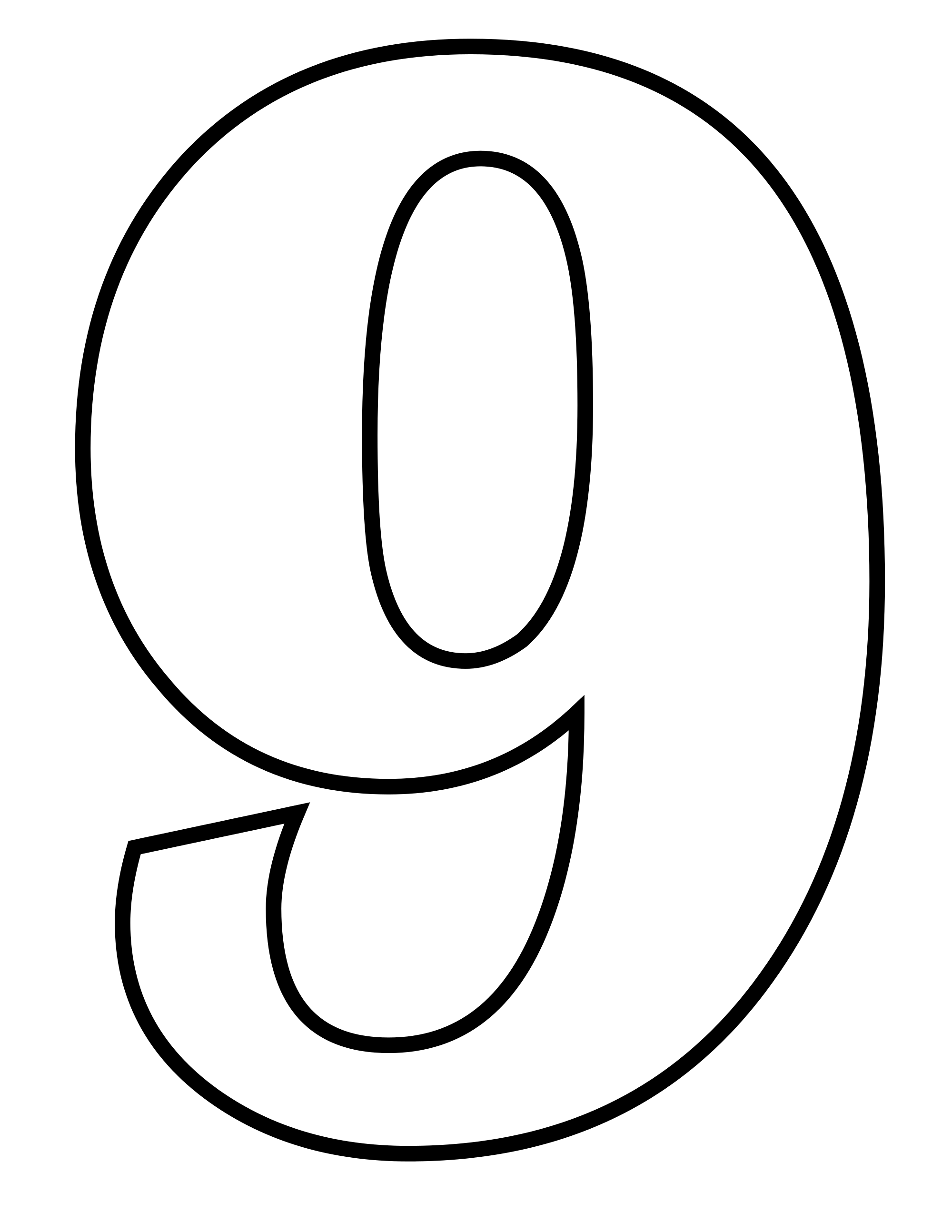 Number 9 PNG Image