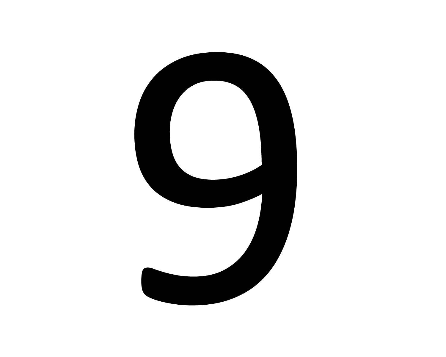 Number 9 PNG Image