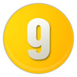 Number 9 PNG Image