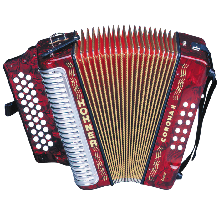 Red Accordion HD Image Free PNG Image