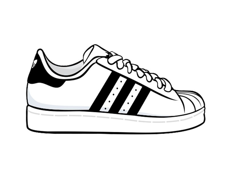 Superstar Originals Adidas Classic Shells Sneakers Shoe PNG Image