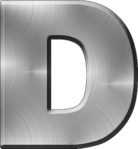 D Alphabet Png PNG Image