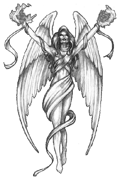 Angel Tattoos Png Picture PNG Image