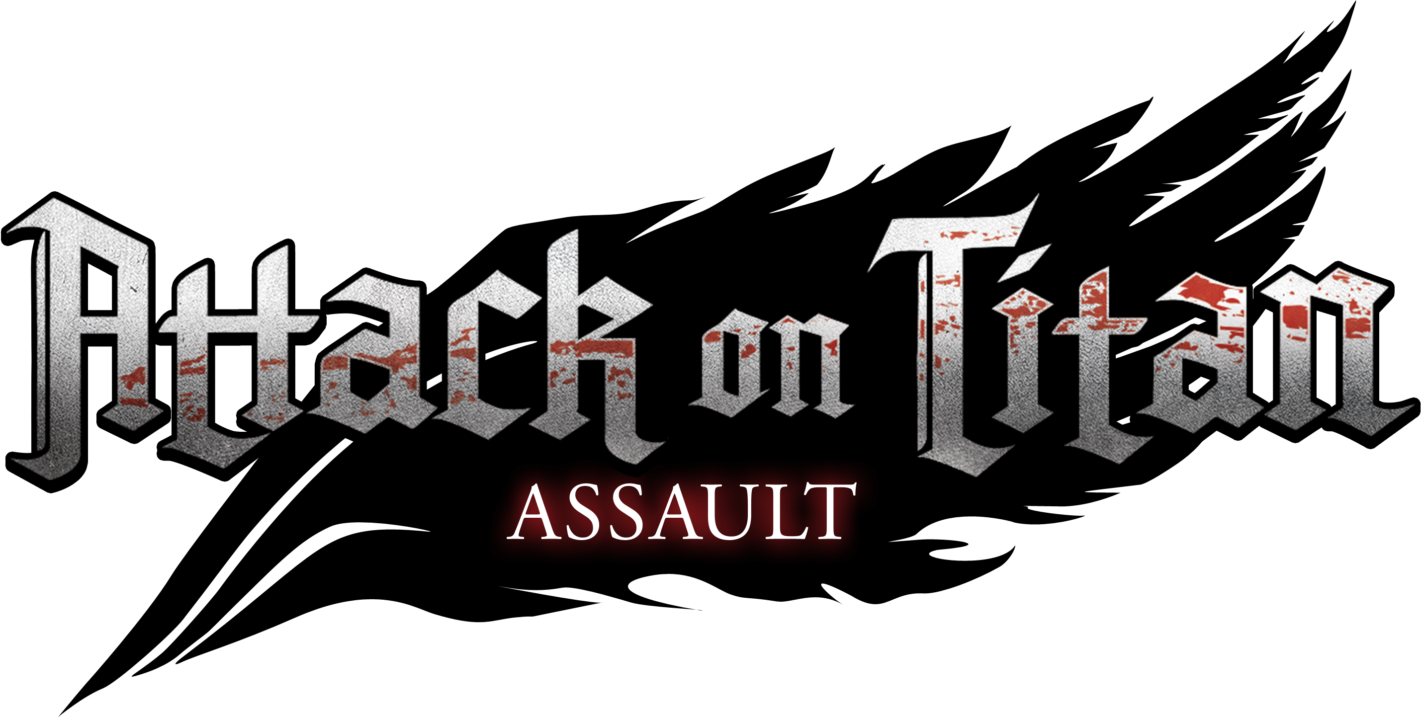 On Attack Titan Word Logo PNG Image