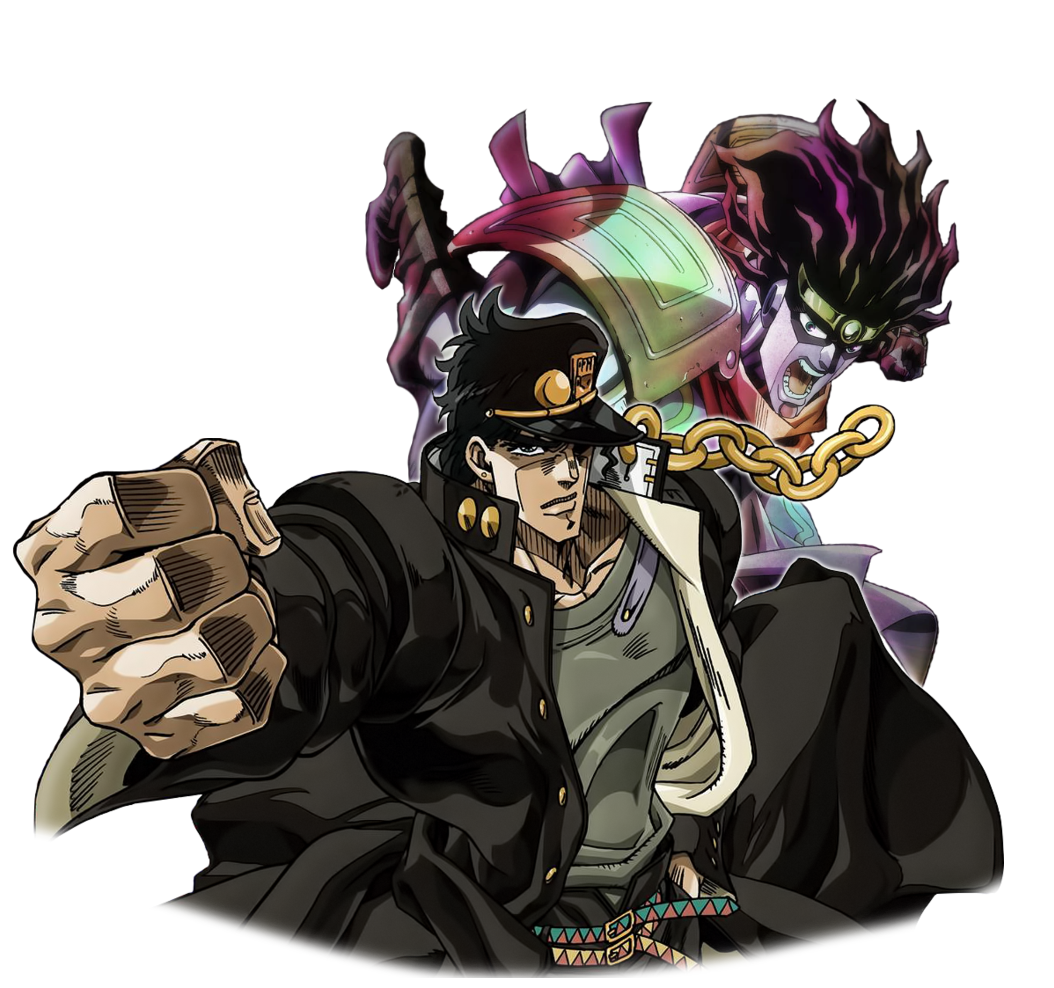 Kujo Jotaro Free Transparent Image HQ PNG Image