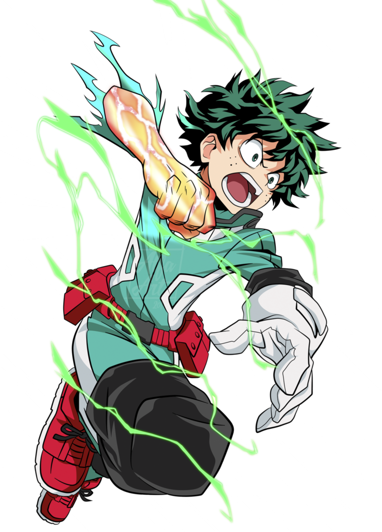 Midoriya Tv Izuku Character Free HD Image PNG Image