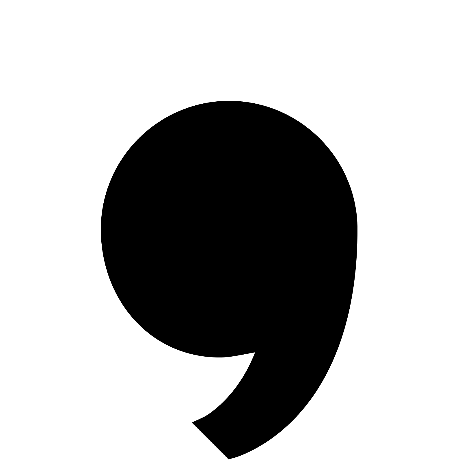 Apostrophe PNG Image