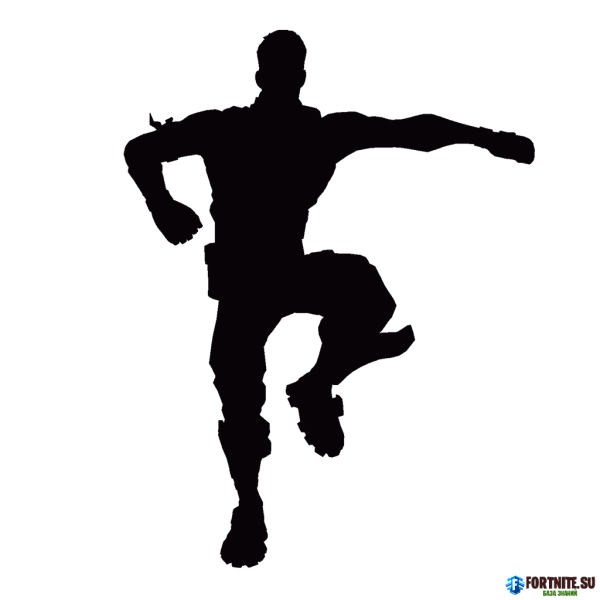 Standing Silhouette Royale Tshirt Fortnite Battle PNG Image