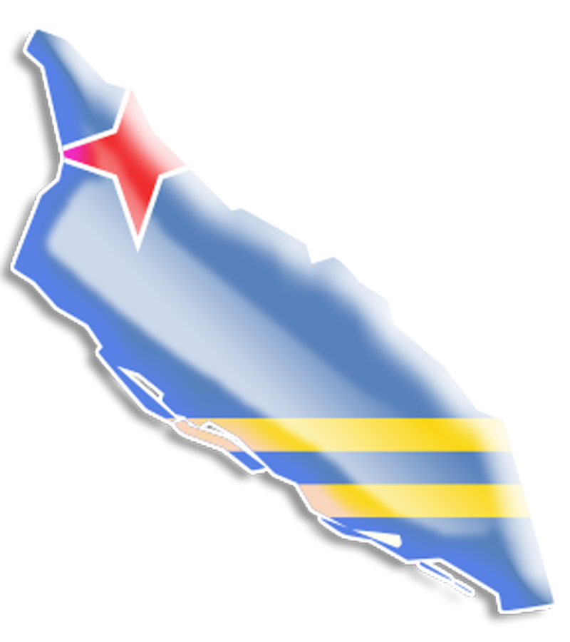 Aruba Flag Download Png PNG Image