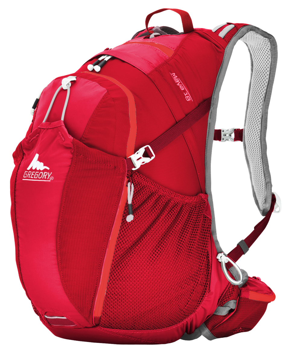 Backpack Sports Red Waterproof Free Download Image PNG Image