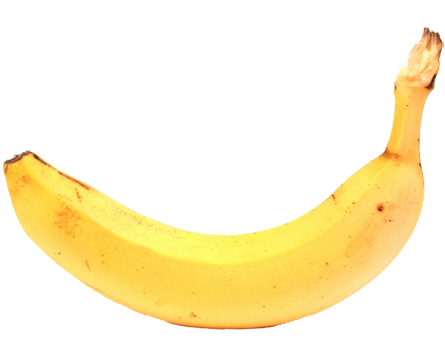 Realistic Banana PNG Image