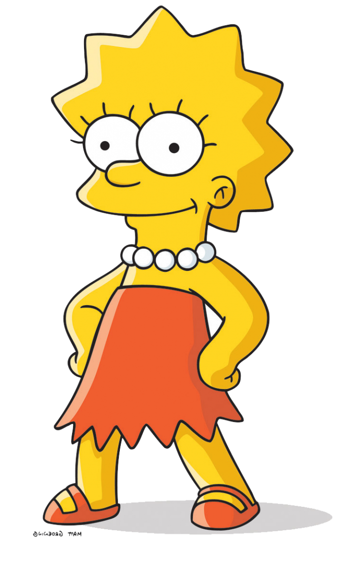 Art Bart Area Marge Lisa Simpson PNG Image