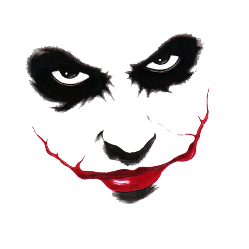 Batman Joker Smile Vector Png PNG Image