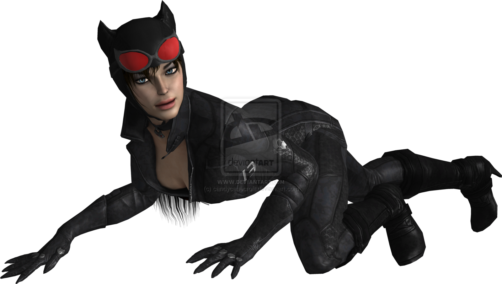 City Catwoman Arkham Batman Character Fictional Knight PNG Image