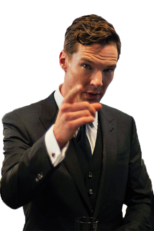 Benedict Cumberbatch Transparent Background PNG Image