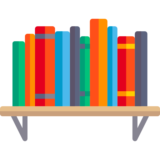 Bookshelf bookcase PNG Image