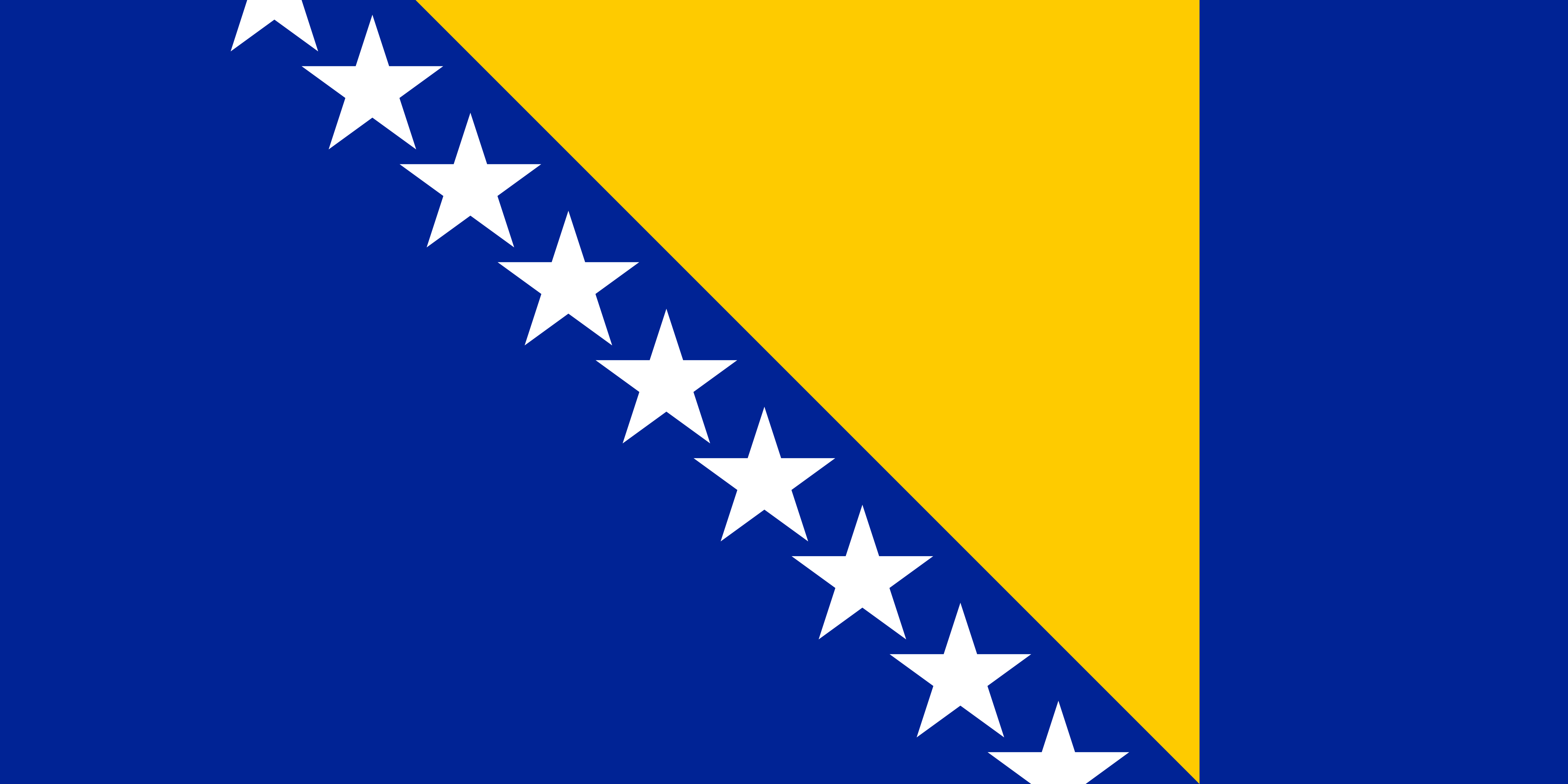 Bosnia And Herzegovina Flag Png Clipart PNG Image