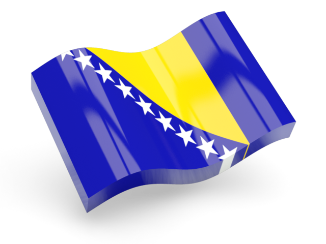 Bosnia And Herzegovina Flag Transparent PNG Image