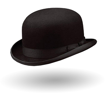 Bowler hat PNG Image