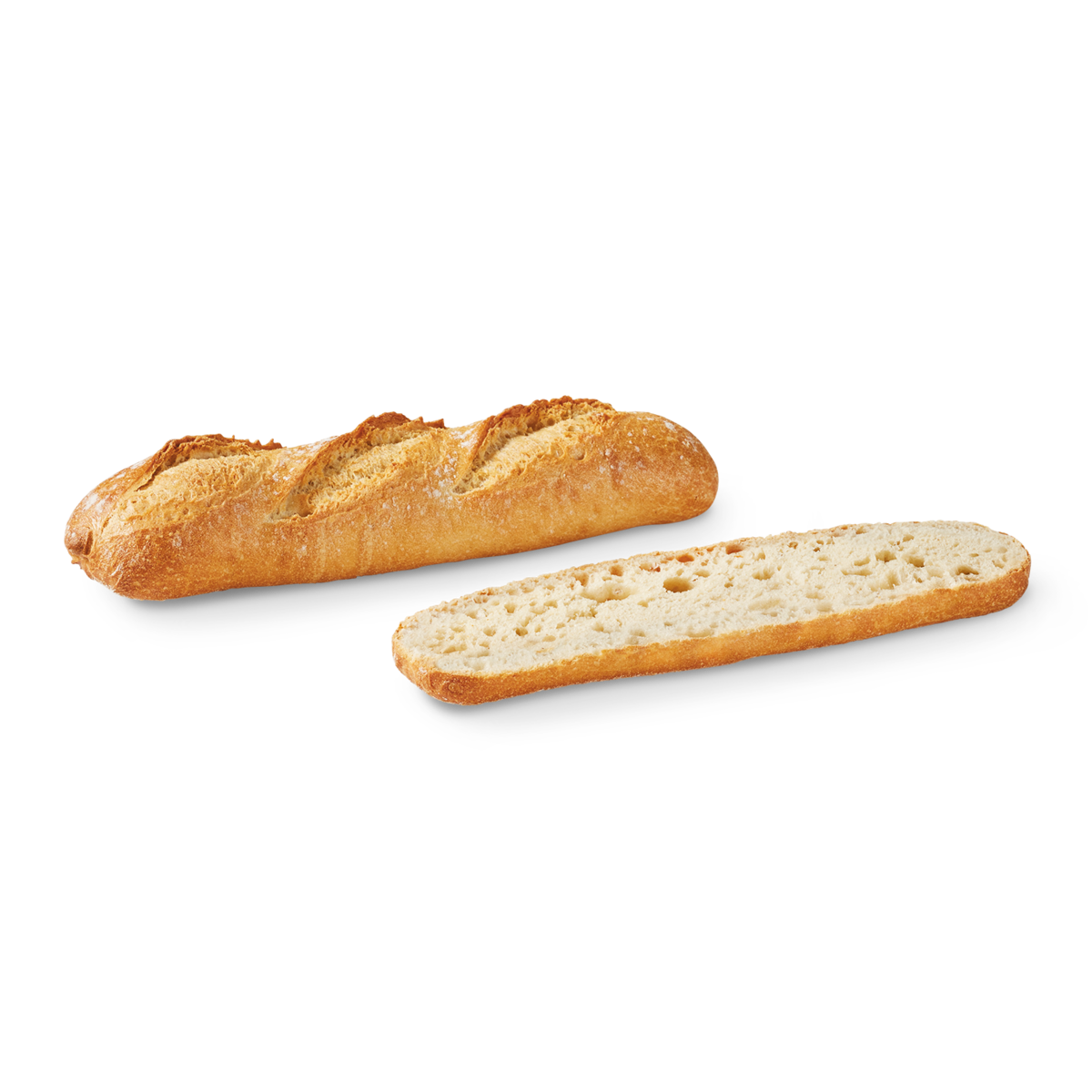 Sliced Baguette Bread Free HQ Image PNG Image