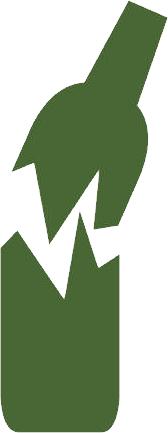 Broken bottle PNG Image