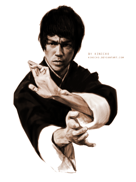 Bruce Lee Clipart PNG Image