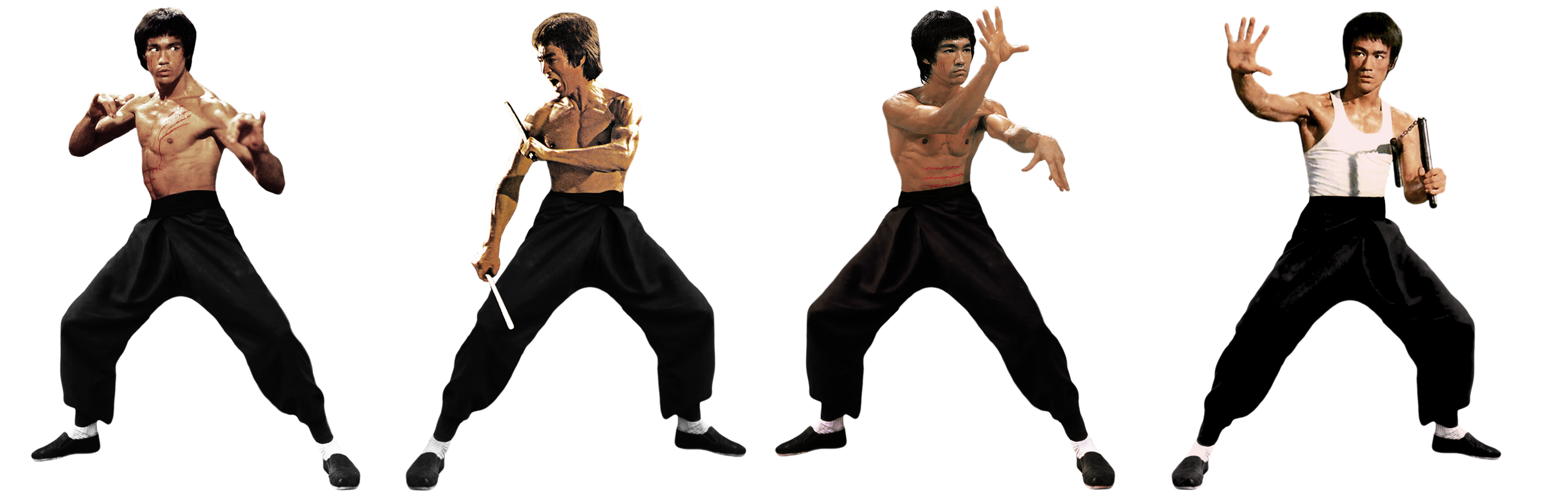 Bruce Lee Transparent Background PNG Image